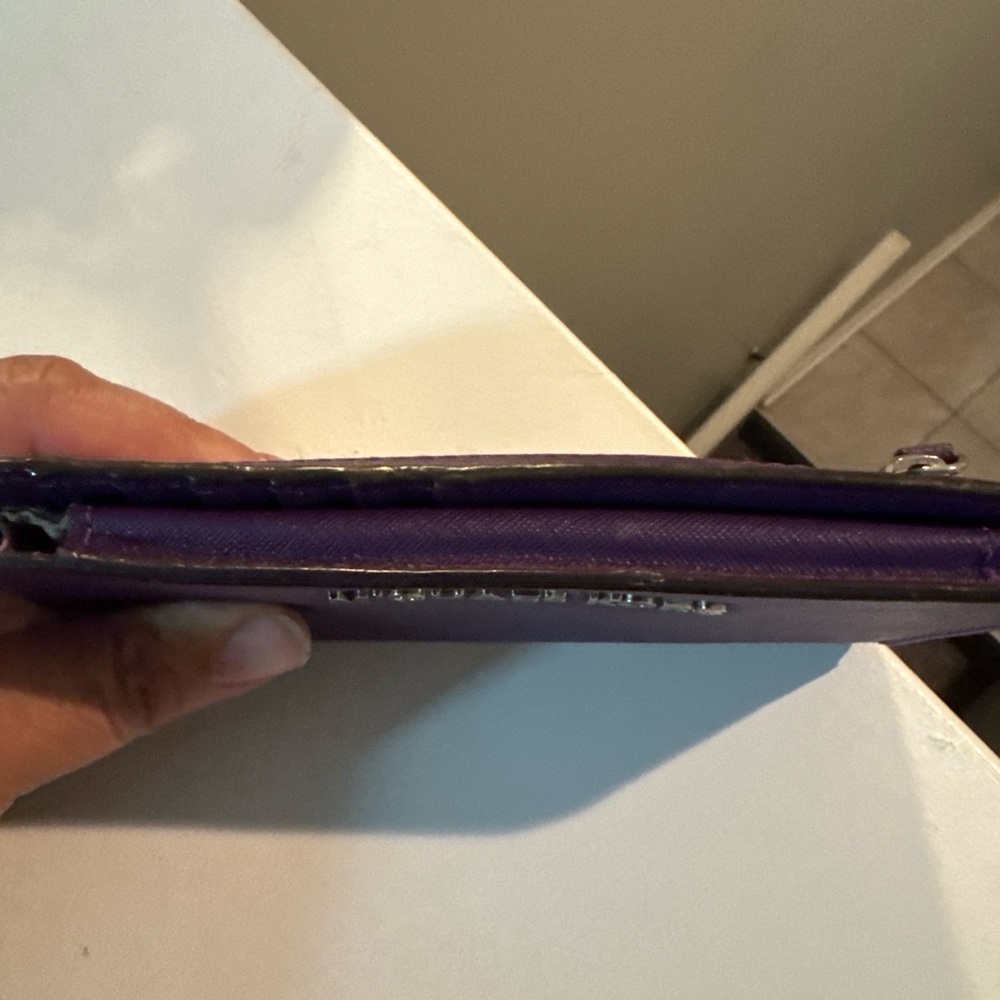 Michael Kors Violet Zip Wallet - Picture 3 of 8